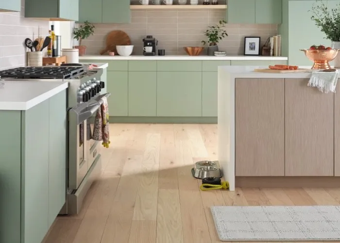 Kitchen hardwood flooring | Bereman Carpets Inc